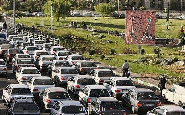 بارندگی باران و برف در اکثر محورهای مواصلاتی کشور